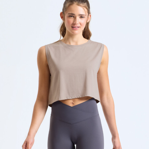 Women’s TriDri® organic crop tank Thumbnail