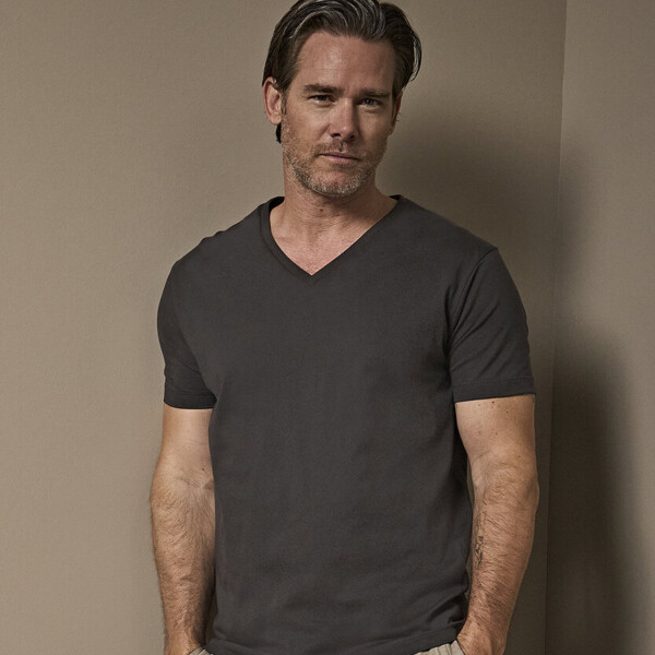 Fashion v-neck Sof tee (8006) Thumbnail