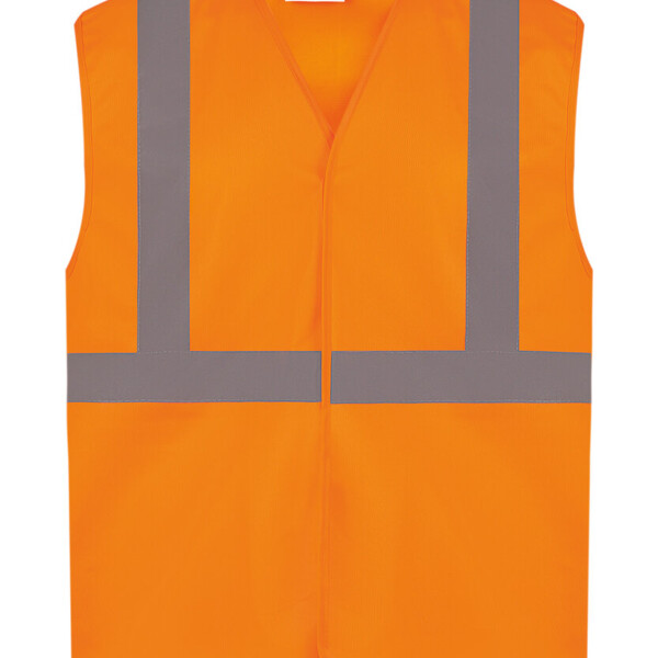 Hi-vis railway waistcoat class 2 (HVW118PE) Thumbnail