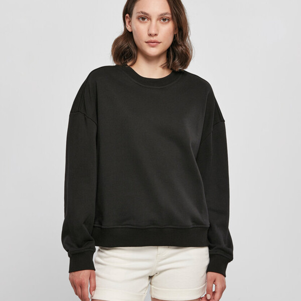 Women’s oversized crew neck sweatshirt Thumbnail