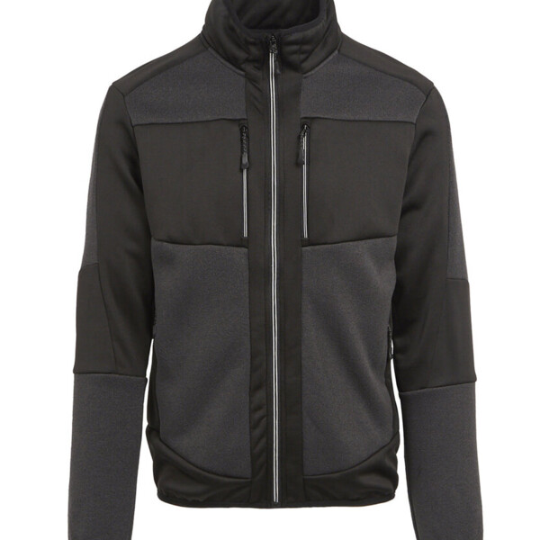 E-Volve unisex knit-effect stretch mid-layer Thumbnail