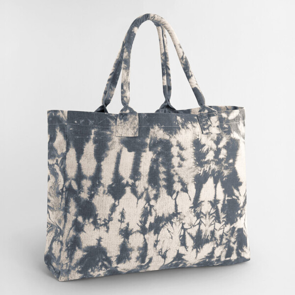 Tie-dye canvas tote bag Thumbnail