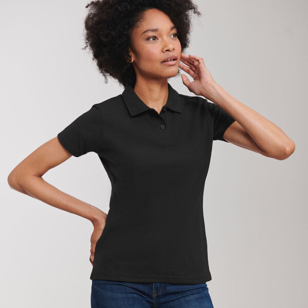 Women's classic polycotton polo Thumbnail