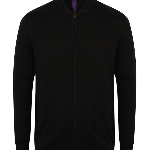 Unisex zip-through cardigan Thumbnail