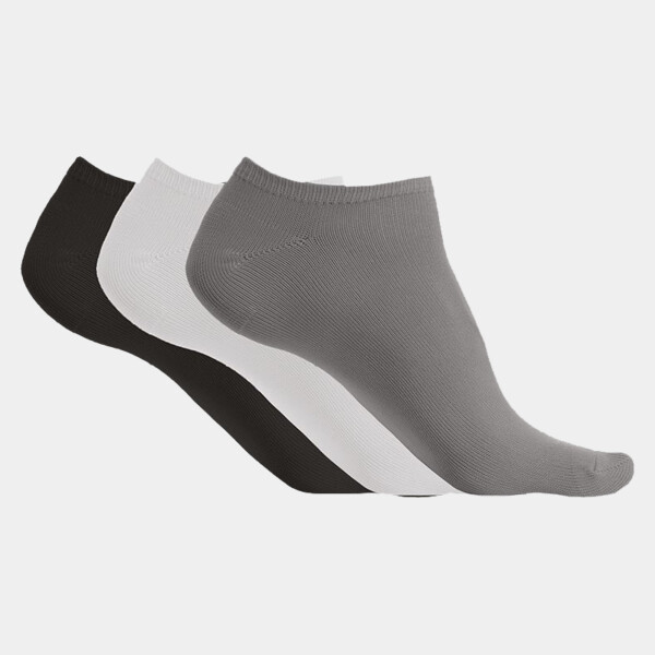 Microfibre sneaker socks (3 pairs per pack) Thumbnail