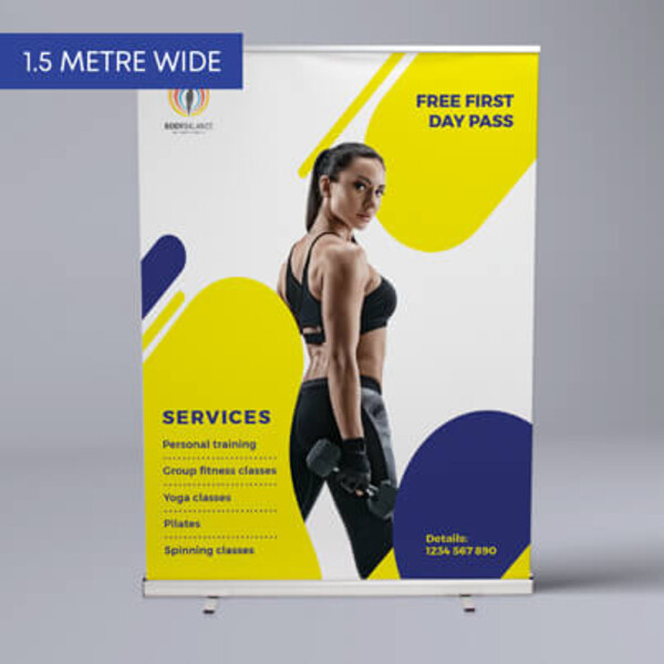 Wide Roller Banners 1.5 meter Thumbnail