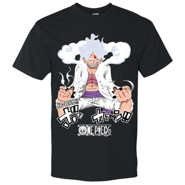 One Piece Luffy God mode T-shirt 3 Thumbnail