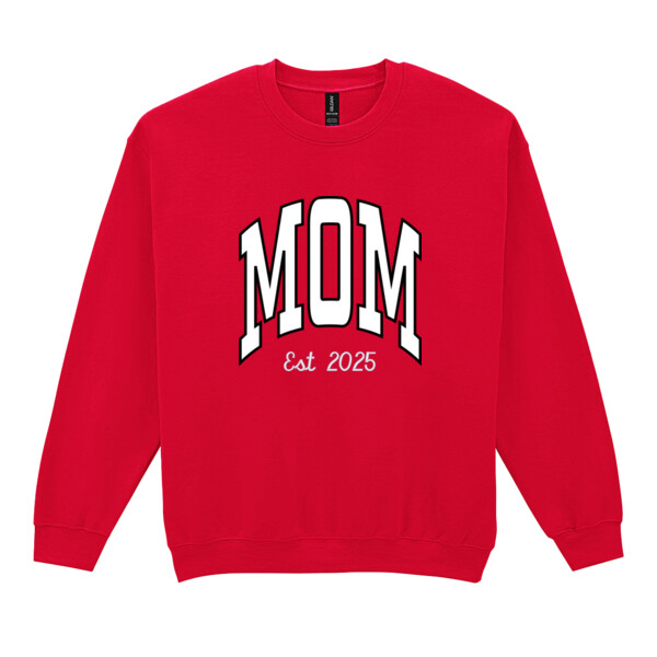 MUM Est. 2025 Heavy Blend™ Crew Neck Sweatshirt 2 Thumbnail